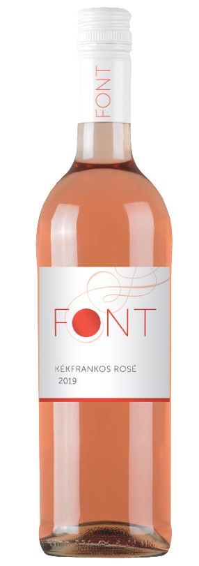Font Kunsági Kékfrankos Rosé 2023. 0,75l száraz rosébor