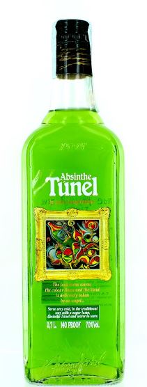 Tunel Absinthe Green Picture 0,7l